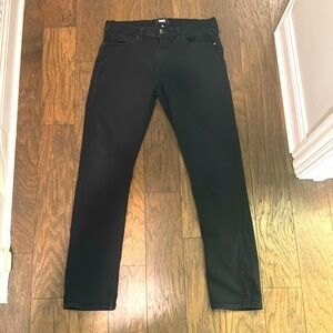 PAIGE - Black Jean - Slim Fit - Size 34